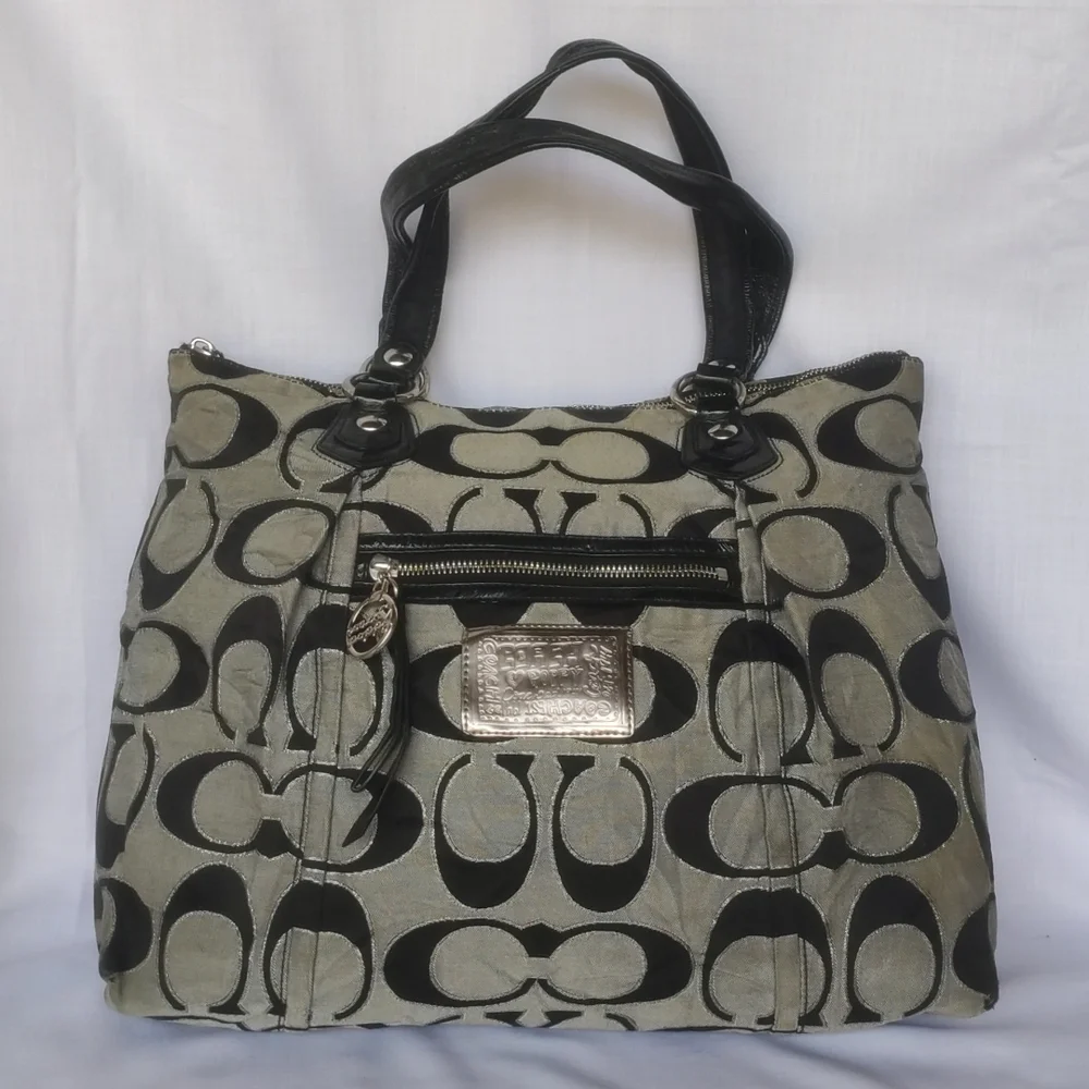 Coach poppy shoulder bag - Picture 1 of 17